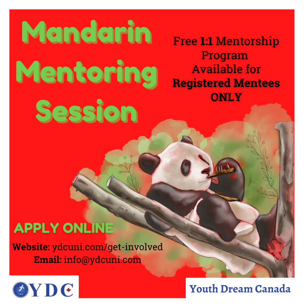[No Available] Mandarin Mentoring Session