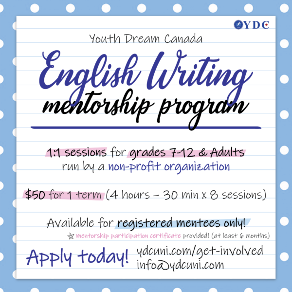 English Writing Mentorship Program