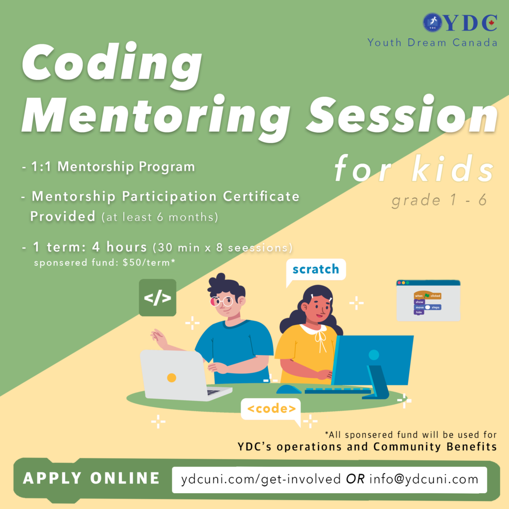 Coding Mentoring Session for Kids